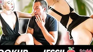Hot building fuck with naughty Jessii van Riva! Flirts66.com