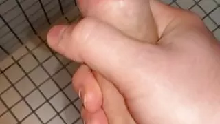 Teen cumshot in the morning