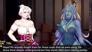 Rise of the White Flower - Meeting blue skin Yda (24)