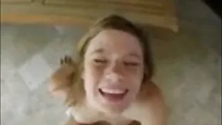 Brothers step daughter is a slut