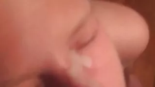 Good head and facial for white girl