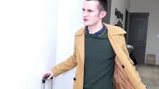 Grannys hairy pussy gets a warm visit from boy