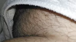 Hairy cunt of a whore.