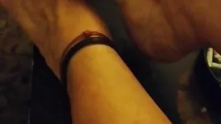 To my foot lovers, Macarena feet, cum on it please