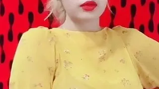 My boobs in a bra. You wanna fuck them?