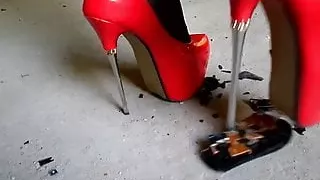 Crush Steel Heels Computer Mouse