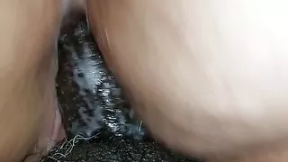 Juice wife creampie quickie