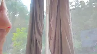 Busty Chick Playing Her Pussy