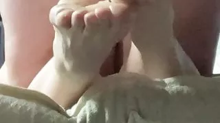 Pussy Fuck, Cum on Feet