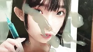 Slut Ning Ning cum tribute