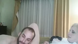 Horny granny carla love to show herself