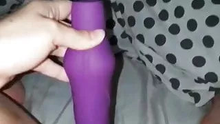 Big dildo in pussy