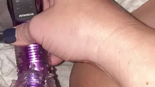 Hot MILF masturbating