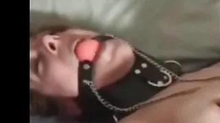 I like getting tied up and gagged for my master