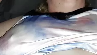 Undressing and Teasing Wife