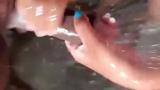 A Hard Handjob By Busty Indian Bhabhi