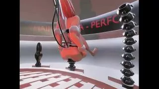 3D Anal bondage machine