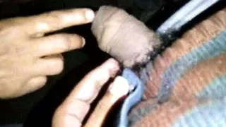 Indian maid, dick flash and cum