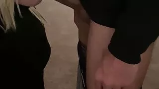 Sucking Off Young BBC With Cumshot