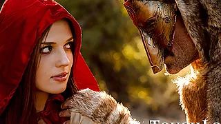 TOUGHLOVEX Red Riding Hood Scarlett meets Werestud