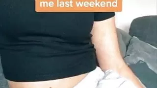 Step bro visited step sister and made TikTok XXX together