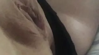 Girlfriend Rubbing Pussy and Ass
