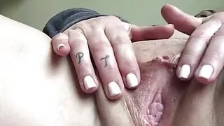 Girlfriend Spreading her Pussy For Me