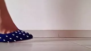 My new white leather trousers.