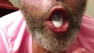 Swallow a Large Thick Load of Cum After Blowjob