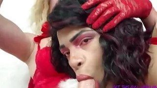 Crossdresser 2CDSLUTS Hard Fuck And Suck