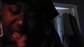 Gave the slut meat for breakfast