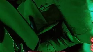 Cyberpunk 2077 V and Panam scene