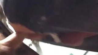 Raw cock in public washroom