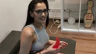 When Penelope gets tired of dildos, she goes to black cocks!