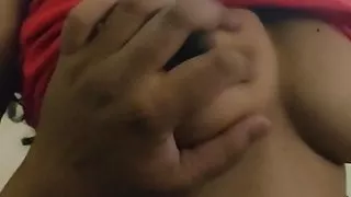 Sexy boob press bhabhi