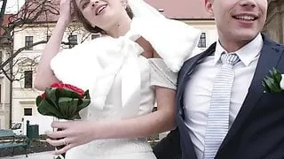 HUNT4K. Married couple decides to sell bride’s pussy for good