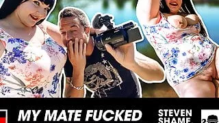 Outdoor fuck for fat chick Samantha Kiss! StevenShame.dating