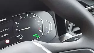 Romanian stepmom has sex in the car with Pakistan stepson