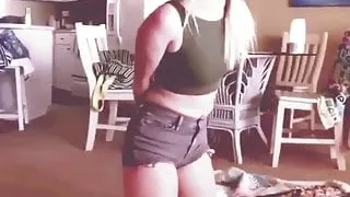 She Got A Wedgie (Anybody know who she is?)