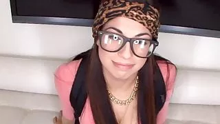 AVA TAYLOR & NADINE SAGE SHOW OFF COCK SUCKING SKILLS