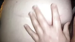 Bbw doggy cum in ass , ass spread