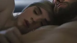 Gorgeous shemale drilled by big straight dick