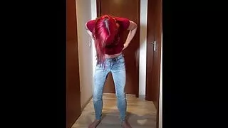 First Time pissing in my Jeans