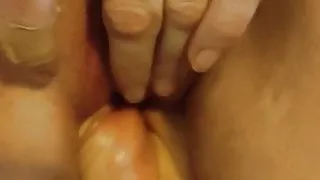 Fingering and fisting my wife