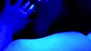 BBW best friend sucks while her man watches