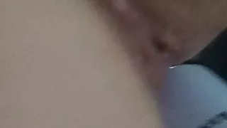 Creamy pussy masturbating