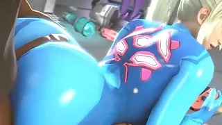 Samus getting fucked in the ass