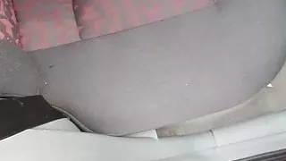 Piss on the back seat of the car
