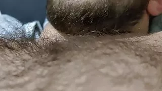 Hairy chested stud shows off - dirty talk - calm voice asmr