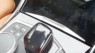 Indische Bhabhi mit einer leckeren Muschi im Auto mit Stiefvater